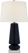 Parisienne Medium Table Lamp | Denim | Linen Shade