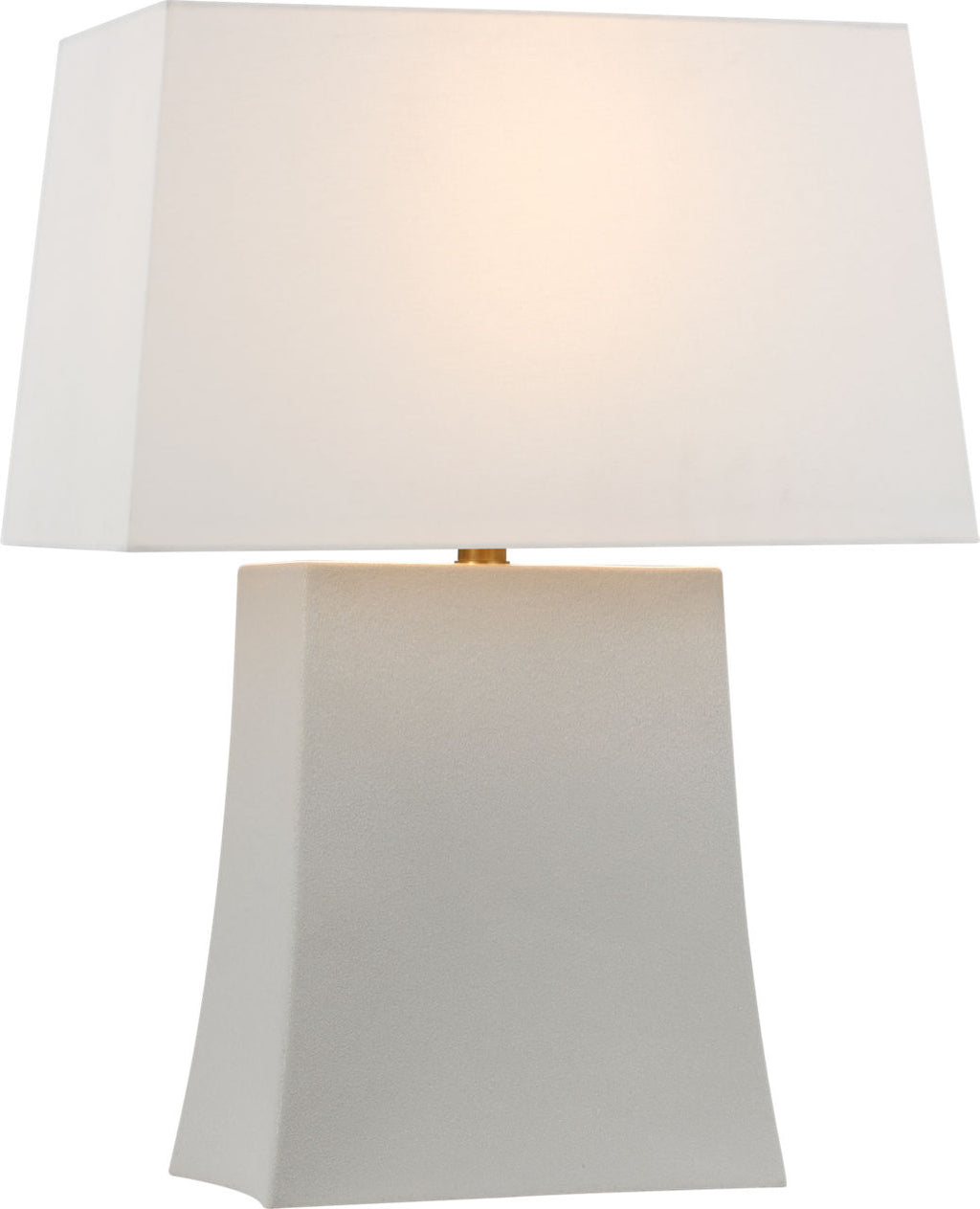 Lucera Medium Table Lamp | Porous White | Linen Shade