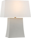 Lucera Medium Table Lamp | Porous White | Linen Shade