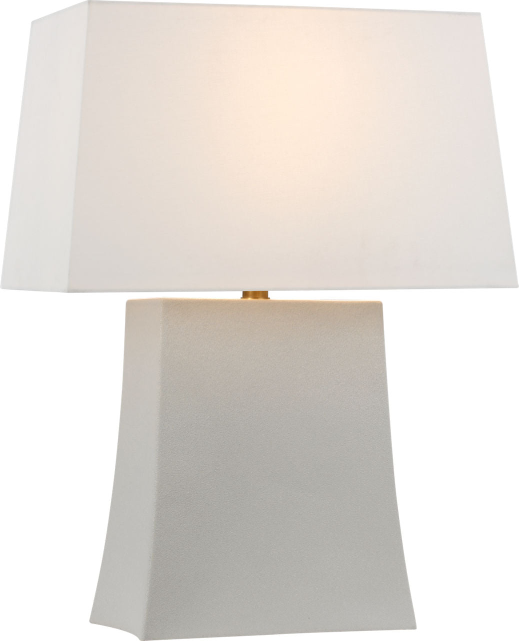 Lucera Medium Table Lamp | Porous White | Linen Shade