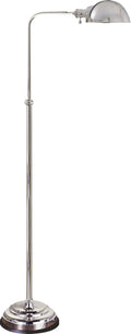 Apothecary Floor Lamp | Polished Nickel