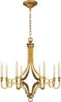 Mykonos Medium Chandelier | Antique-Burnished Brass