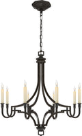 Mykonos Medium Chandelier | Aged Iron