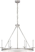 Launceton Ring Chandelier | Polished Nickel