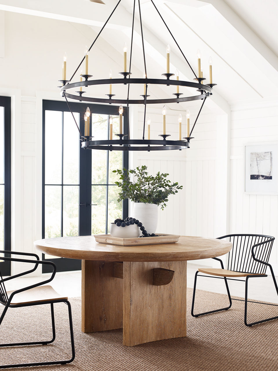 Launceton Grande Two Tiered Chandelier | Bronze