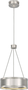 Connery 10" Ring Pendant | Polished Nickel