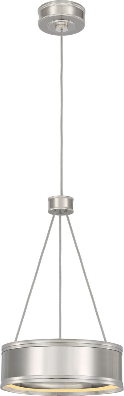 Connery 10" Ring Pendant | Polished Nickel