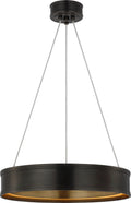 Connery 18" Ring Chandelier | Bronze