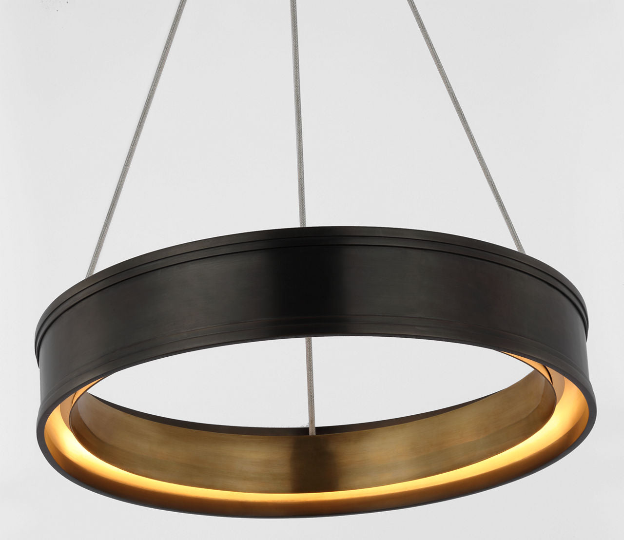 Connery 18" Ring Chandelier | Bronze