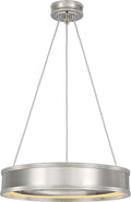 Connery 18" Ring Chandelier | Polished Nickel