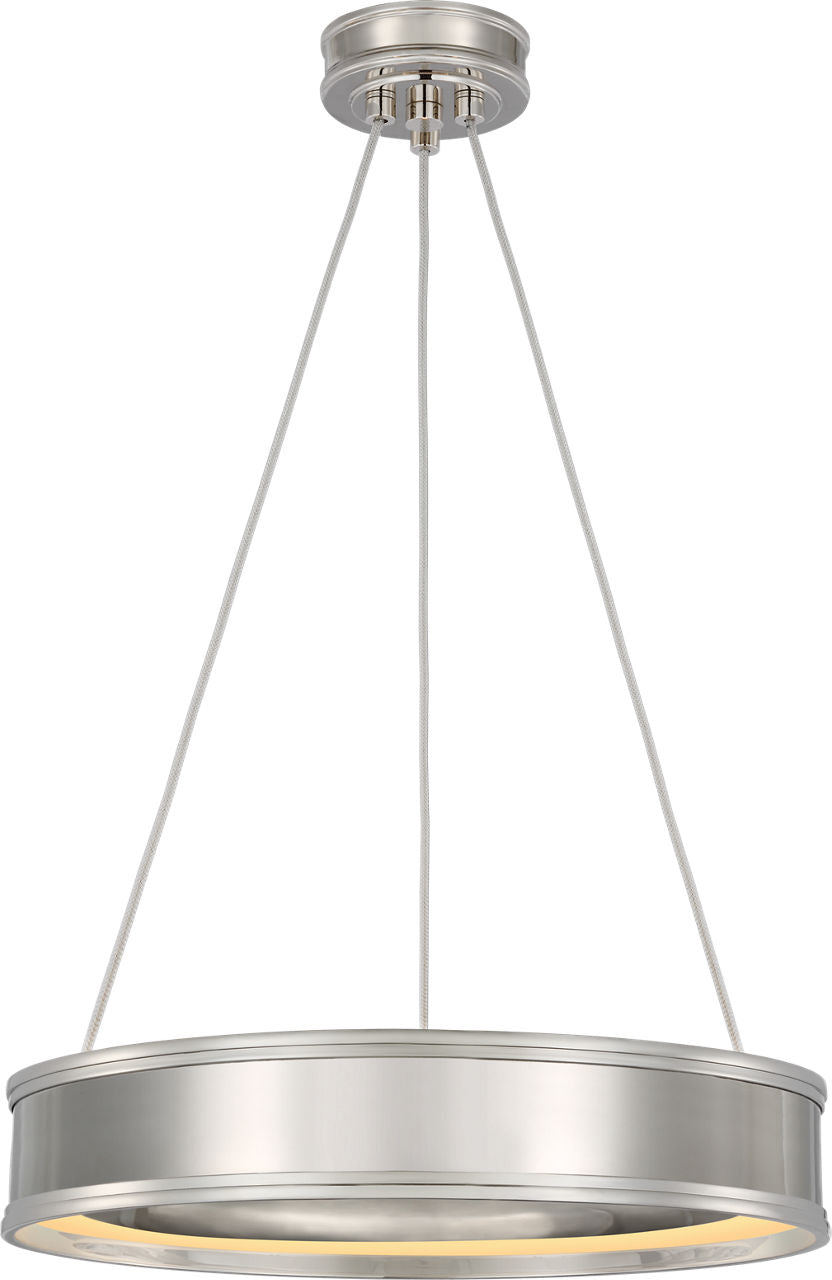 Connery 18" Ring Chandelier | Polished Nickel