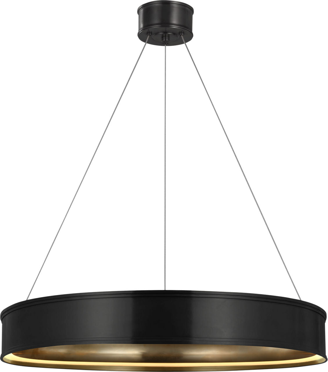 Connery 30" Ring Chandelier | Bronze