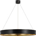 Connery 40" Ring Chandelier | Bronze