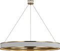 Connery 50" Ring Chandelier | Matte White