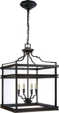 Mykonos Medium Lantern | Aged Iron