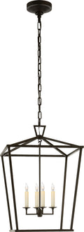 Darlana Medium Lantern | Aged Iron