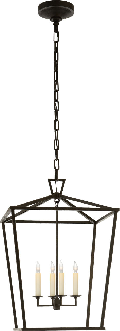 Darlana Medium Lantern | Aged Iron