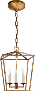 Darlana Mini Lantern | Gilded Iron