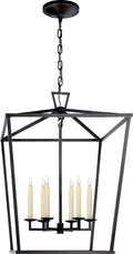 Darlana Large Lantern | Aged Iron