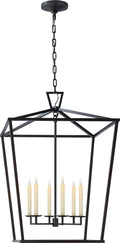 Darlana Extra Large Lantern | Aged Iron