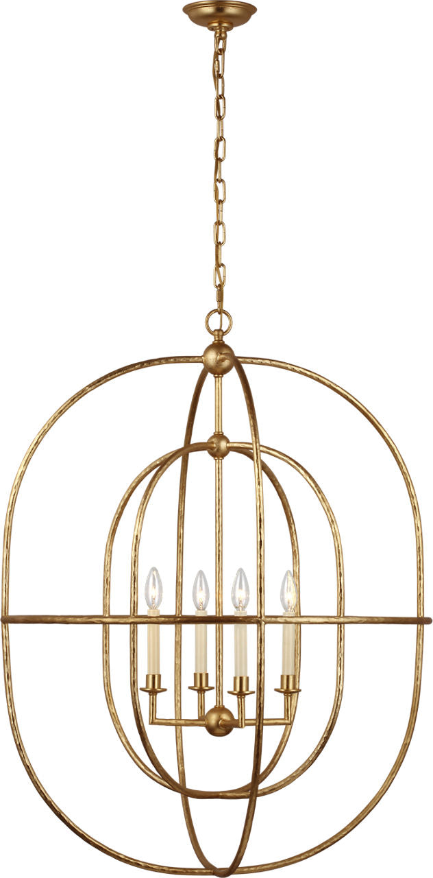 Desmond Open Double Oval Lantern | Gild