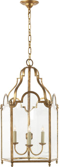 French Market Medium Lantern | Gilded Iron