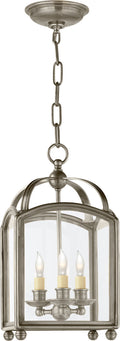 Arch Top Mini Lantern | Antique Nickel