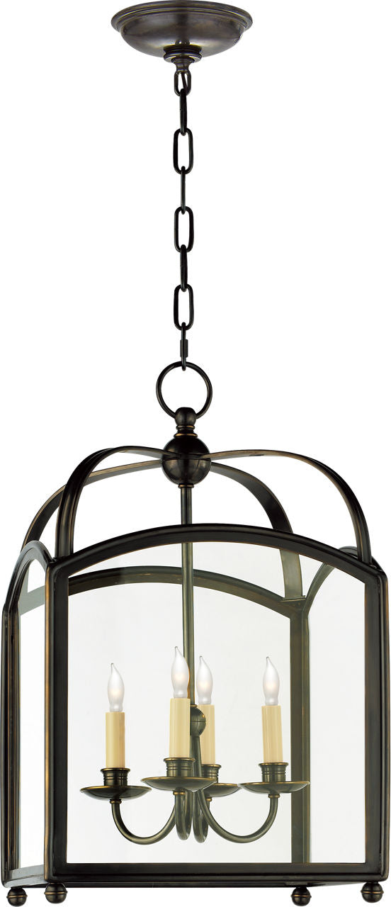 Arch Top Small Lantern | Bronze