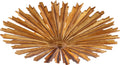 Claymore Large Flush Mount | Gilded Iron