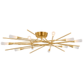 Stellar 40" Radial Semi-Flush Mount | Gild