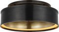Connery 18" Flush Mount | Bronze