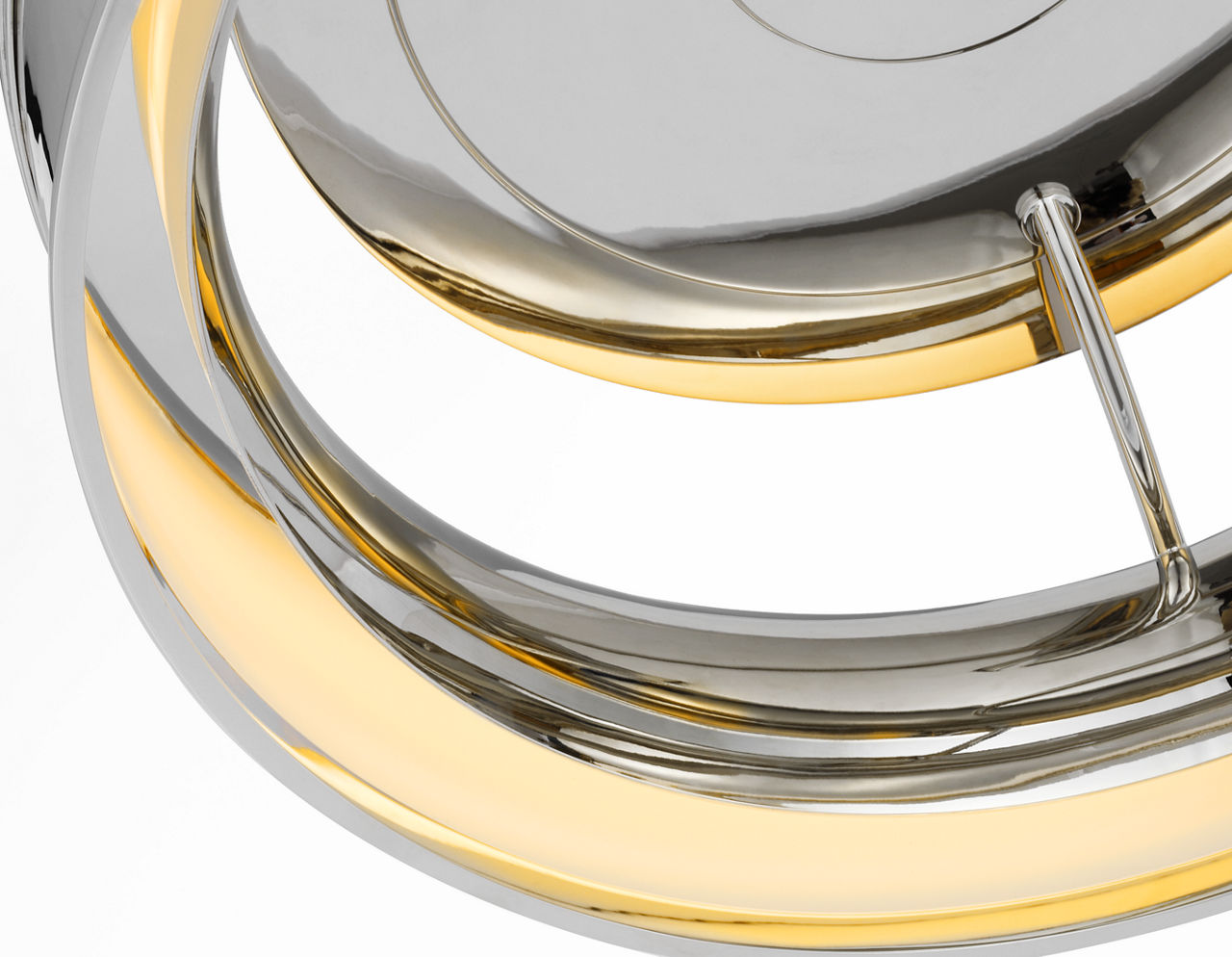 Connery 18" Flush Mount | Polished Nickel