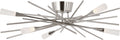 Stellar Flush Mount | Polished Nickel | Frosted Acrylic