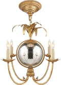 Gramercy Mini Chandelier | Gilded Iron