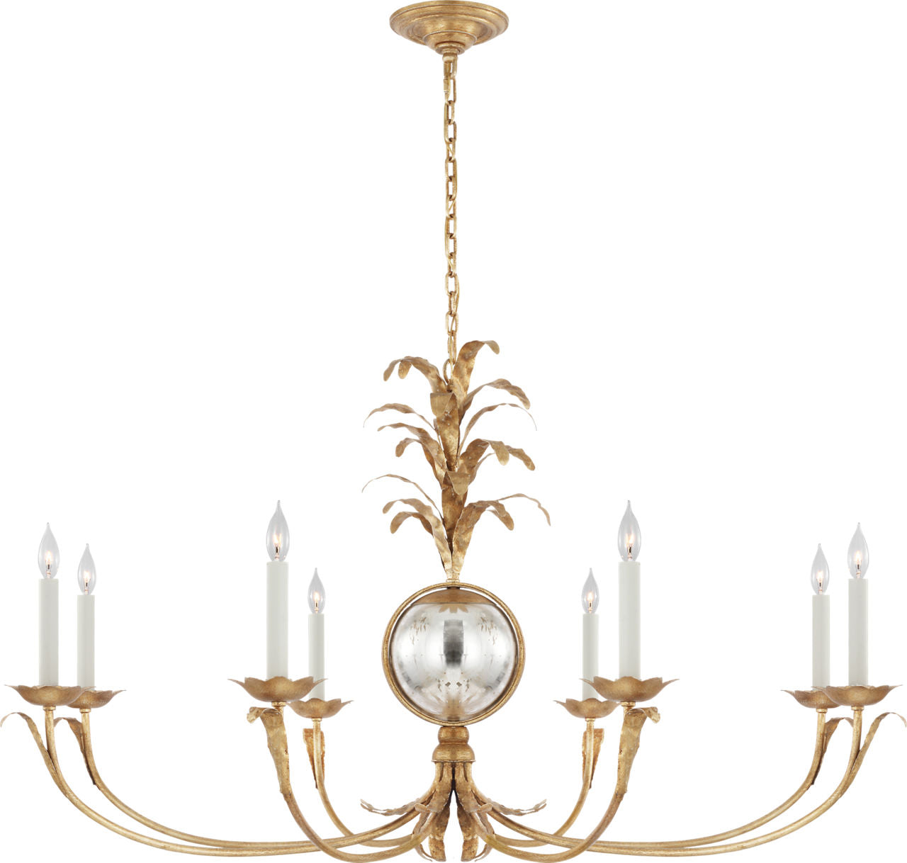 Gramercy Grande Wide Chandelier | Gilded Iron