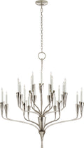 Aiden Large Chandelier | Polished Nickel