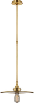 Parkington 14" Pendant | Antique-Burnished Brass