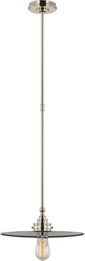 Parkington 14" Pendant | Polished Nickel
