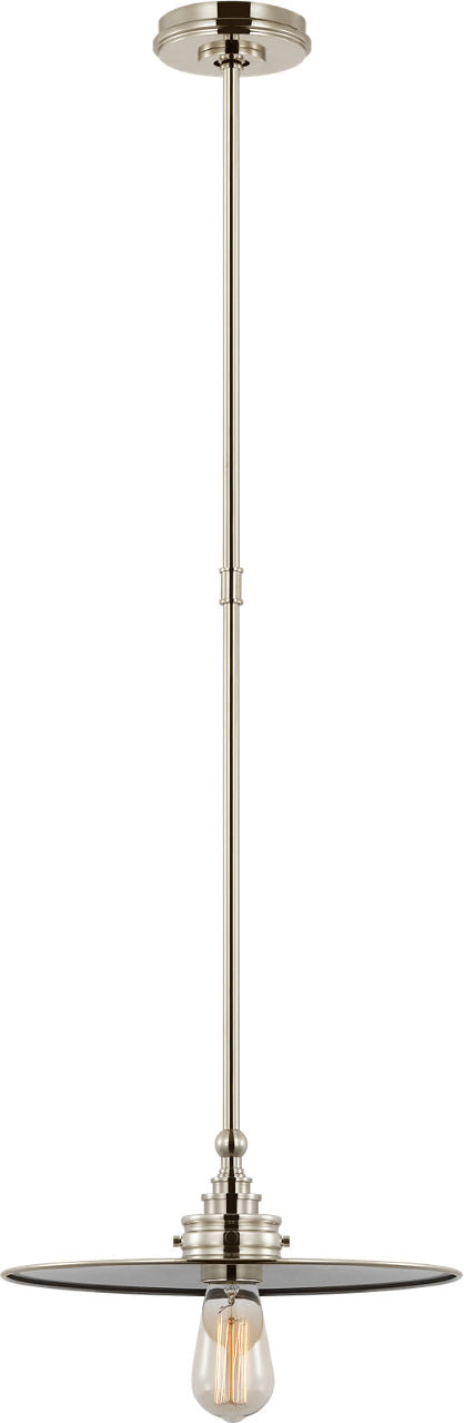 Parkington 14" Pendant | Polished Nickel