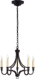 Mykonos Small Chandelier | Aged Iron
