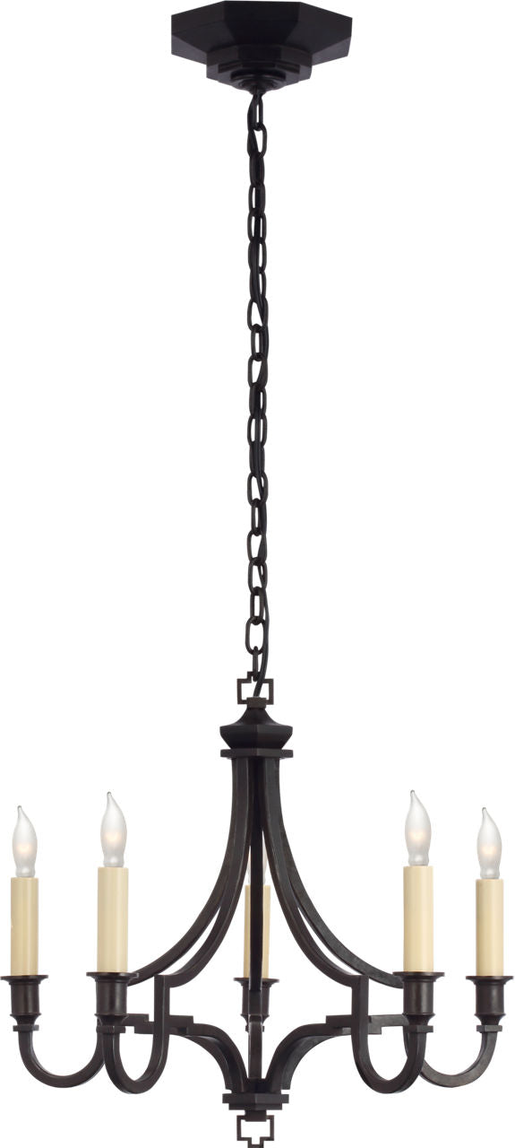 Mykonos Small Chandelier | Aged Iron
