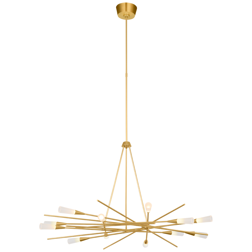 Stellar 40" Radial Chandelier | Gild