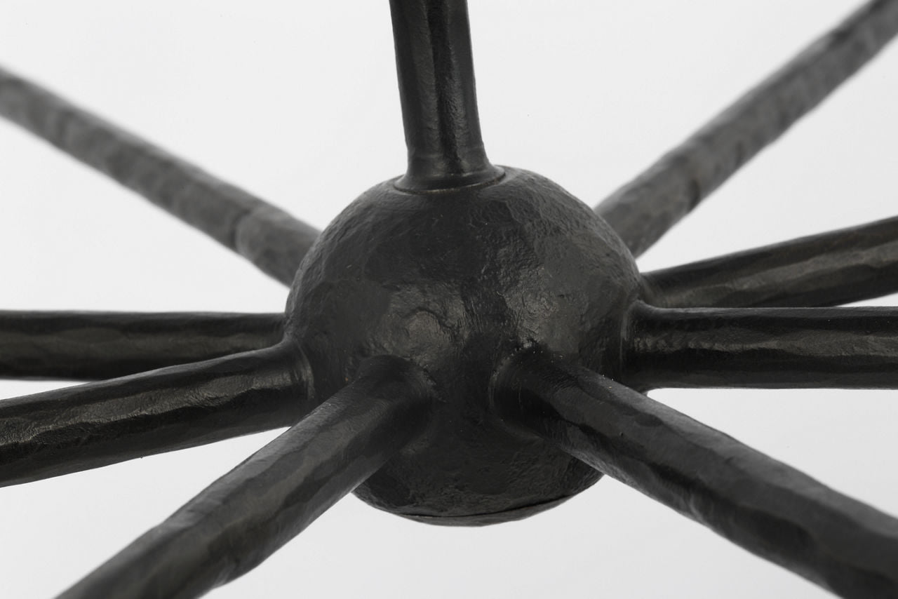 Rowen X-Large 8-Light Chandelier | Aged Iron