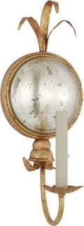Gramercy Medium Single Sconce | Gilded Iron