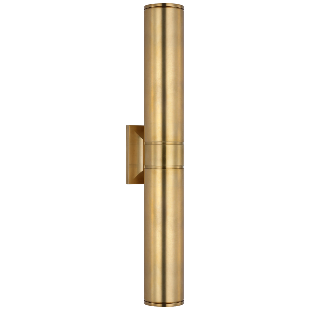 Provo 28" Canister Light | Antique-Burnished Brass