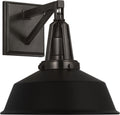 Layton 10" Sconce | Bronze | Matte Black Shade