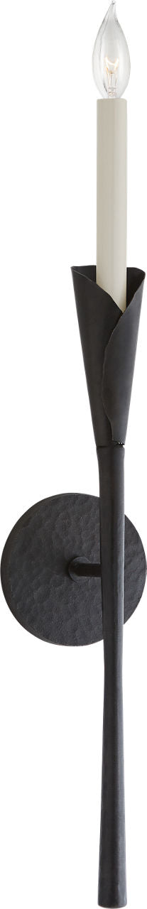 Aiden Tail Sconce | Aged Iron