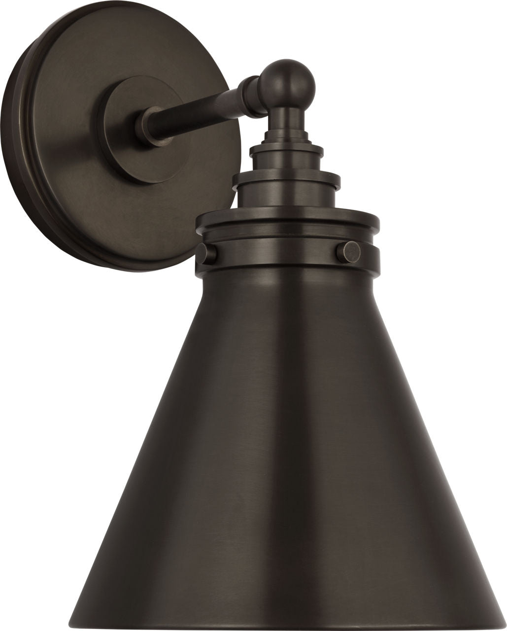 Parkington Small Single Wall Light | Bronze