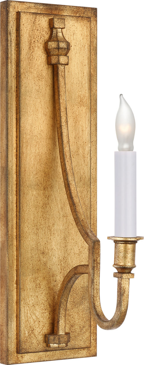 Mykonos Medium Sconce | Gilded Iron