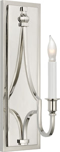 Mykonos Medium Sconce | Polished Nickel